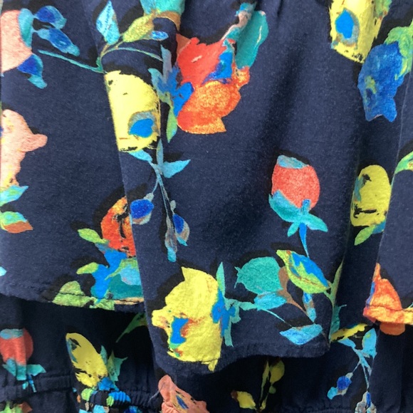 *5/$25* Merona flower print maxi dress size xs - Picture 3 of 5